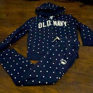 Polka dots Jacket/Joggers set